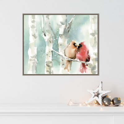 " Christmas Cardinals " by Katrina Pete