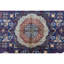 Hand Knotted Wool Area Rug in Navy-847926656