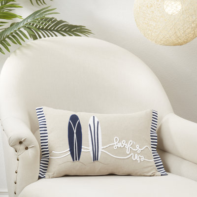 Housse de coussin en coton Naviguer Collection