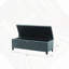 Banc de rangement capitonné à fermeture douce-816055116
