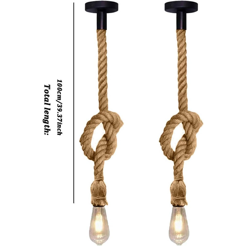 2 - Light Single Pendant, No
