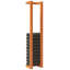 Niysa Wood 2 Wall Towel Rack