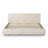  Cream Jacquard Pattern King Bed