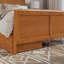 Lit plateforme Portland avec pied de lit et tiroirs de rangement assortis-456000351-456000321