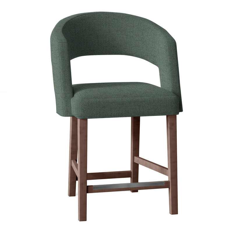 Tabouret de comptoir 26 po Bryant, Perigold Play Jungle, Noyer