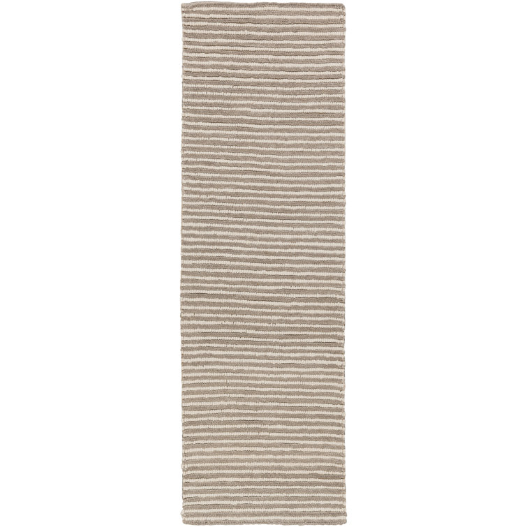Felix Wool Area Rug in Gray/Cream
