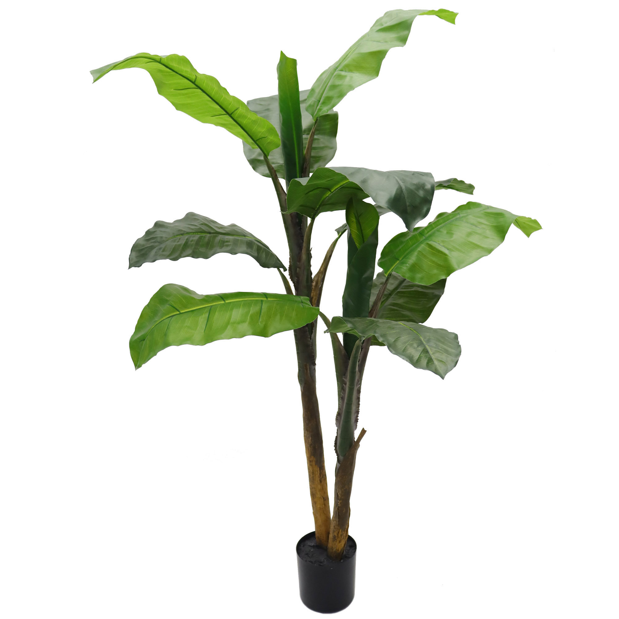 Primrue 48'' Faux Banana Palm Tree Wayfair