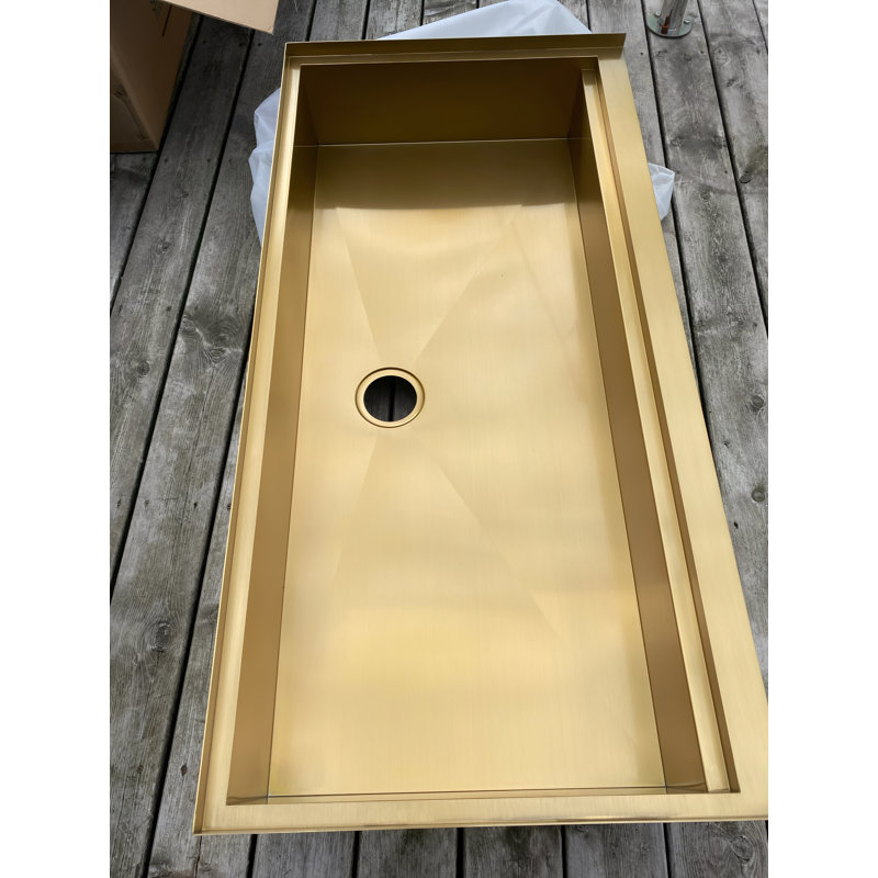 Baignoire de toilette pour salle de lavage 36 po