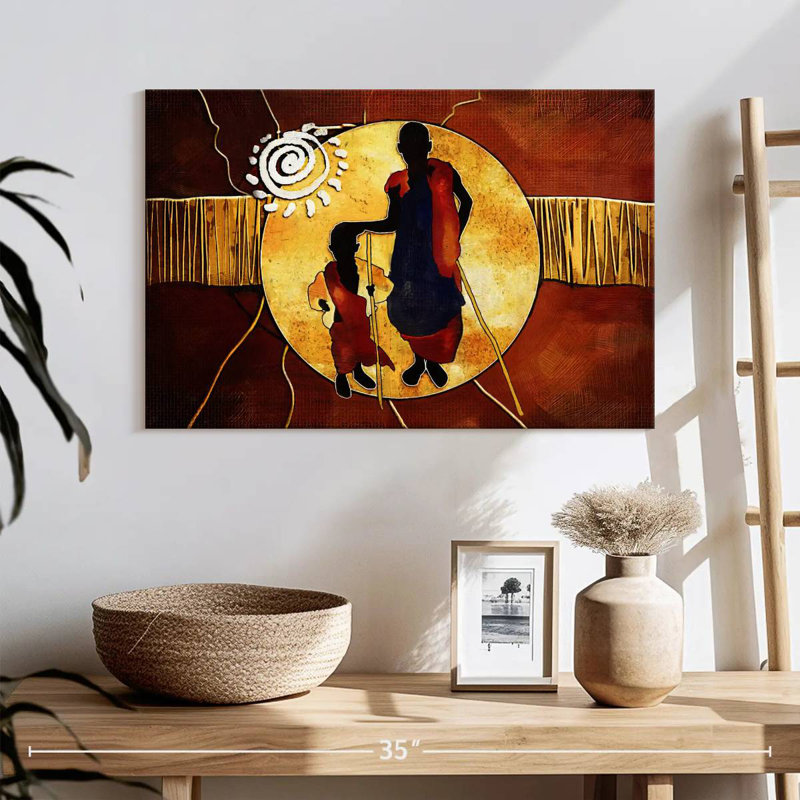 Leisha, parent africain