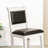 Upholstered Counter Stool with Solid Wood Frame-158232021