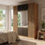 Armoire à 4 portes avec extension supérieure Bali Lux