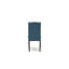 11 Piece Dinette Set Includes a Rectangle Dining Table with Removable Leaf and 10 Blue Linen Fabric Parson Dining Room Chairs, Destressed Jacobean-1704496091-1704496092-1638574053