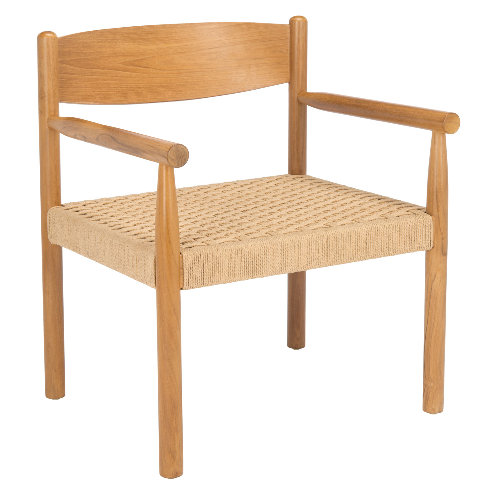 Lyydia Teak Armchair, Natural