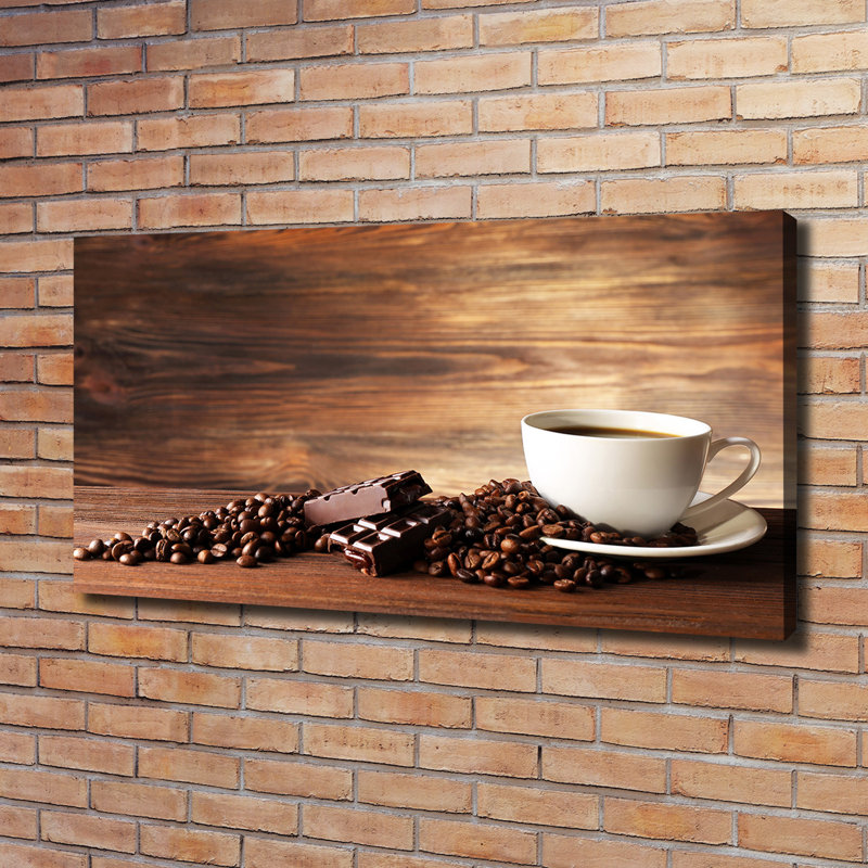 Coffee And Chocolate - Wrapped Canvas Print