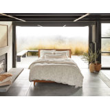 Solana Organic Print Duvet Cover with Botanical