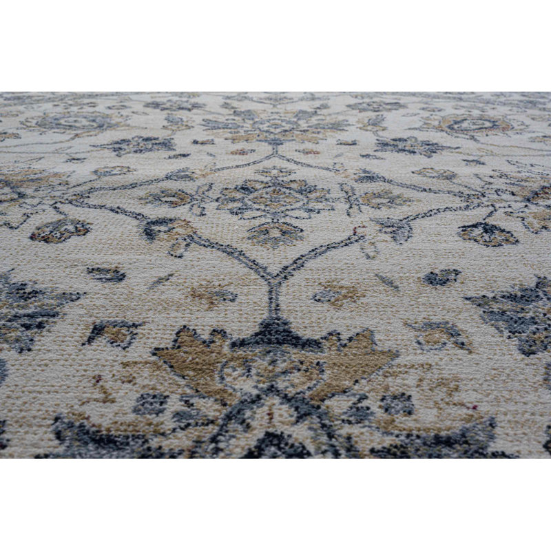 Dameion Round 160 cm x 160 cm Oriental Area Rug