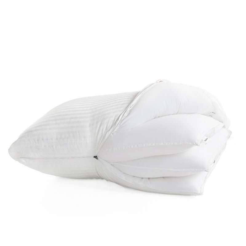 Bedsure Fluffy Adjustable Layer Standard Pillow