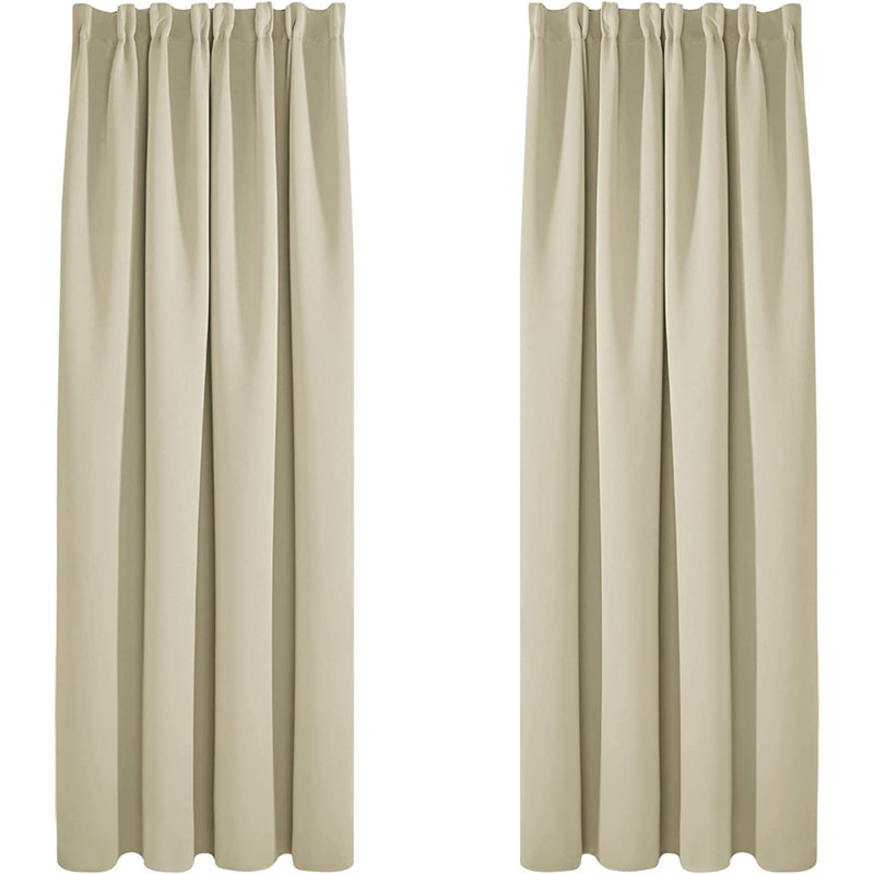 17 Stories Nursery Curtains Pencil Pleat Window Treatmentsout Curtains Thermal Insulated Curtains Bedroom Curtains For Kids 2 Panels