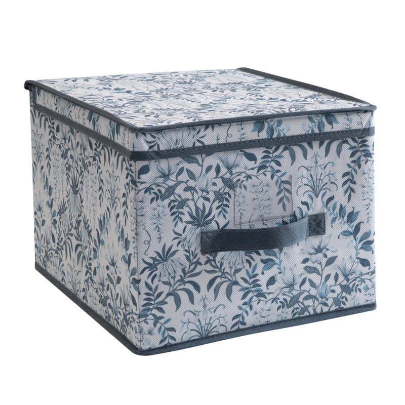 Boîte en tissu, H 10 po x l 12 po x P 16 po