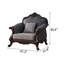 Fauteuil de 47,2 po de largeur