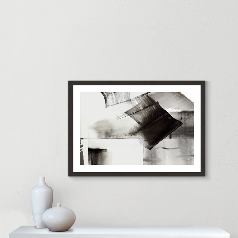Impression sur toile encadrée, Encadrement espresso foncé, H 26 po x l 32 po x P 2 po