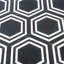 9 in. x 8 in. Honeycomb Honed Marble Tile