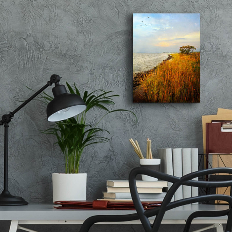 «Morning Has Broken» par John Rivera, art mural en verre acrylique,, H 16 po x l 12 po x P 0,13 po