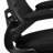 Archimedes Mid-Back Swivel Office Chair with Foot Ring and Flip-Up Arms