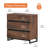 Aadam 3-Drawer Wood Nightstands with Metal Legs-80456563