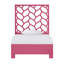 Silas King Platform Bed, Light Blue-454911020-454911442