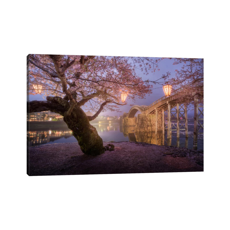 Spring in Japan V 1 Piece Wrapped Canvas Wall Art, 30.48 cm H x 45.72 cm W