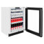ZLINE 24 in. Touchstone 151 Can Beverage Fridge w/ DuraSnow Stainless Steel Glass Door-402391023