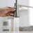 Commercial Kitchen Faucet With Brushed Nickel Pull Out Spray - Stable Performance Modern Sink Stream And Modes-2103600742