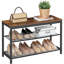 Banc à chaussures, étagère à chaussures à 3 niveaux, banc de rangement industriel pour chaussures-137520546