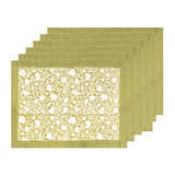 Meadows 100% Cotton Rectangle Placemats