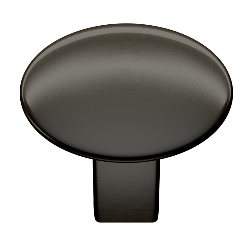 Riva 1 1/4" Diameter Round Knob, Graphite