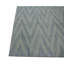 Tapis bleu et crème touffeté à la main 5 x 8