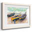 " Three Fishing Boats In Eretrat " by Claude Monet-1008431372-1008431475