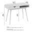Bureau d'écriture 40 po | Table d'écriture compacte avec rangement, poste de travail pour bureau à domicile ou bureau-1975533184