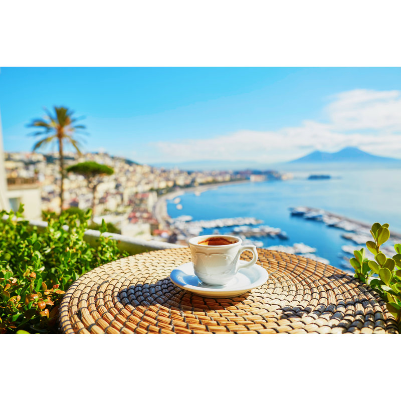Cup Of Coffee by Encrier - Wrapped Canvas Print, 51cm H x 76cm W