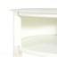 Table d'appoint ronde d'intérieur en métal à 3 niveaux avec armoire à porte coulissante, blanc mat-1743238598
