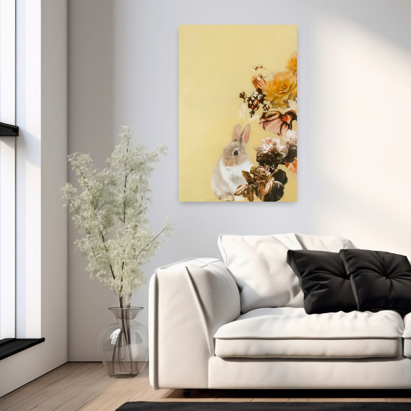Art contemporain Pet Forest, H 36 po x l 24 po