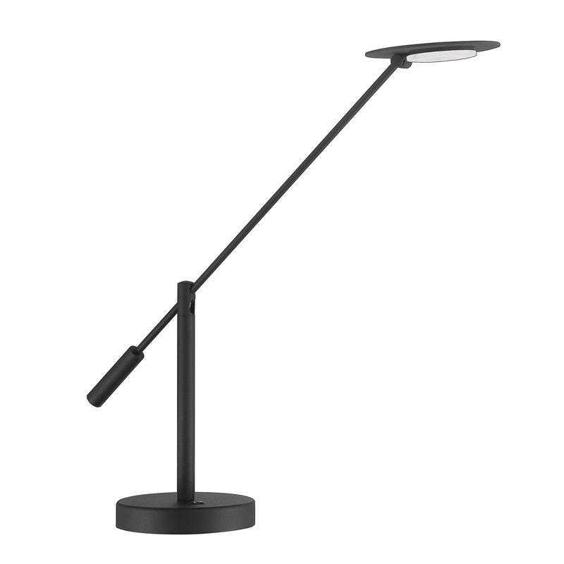 Lampe de bureau noire Ikeem