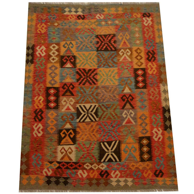 Azpeitia Wool Southwestern Indoor Rug