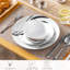 12 Piece Porcelain China Dinnerware Set - Service for 4