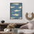 Animals Sharks Pattern VI Modern Unframed Art Print-1767984018