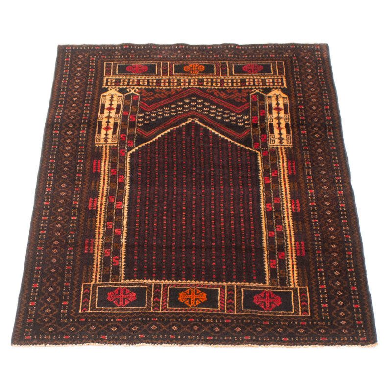 Tapis bourgogne Teimani 3 pi 0 po x 4 pi 9 po