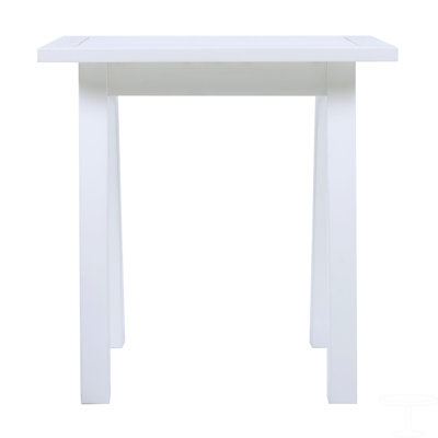 Table d'appoint décorative en PU, table de bout rectangulaire résistante aux intempéries