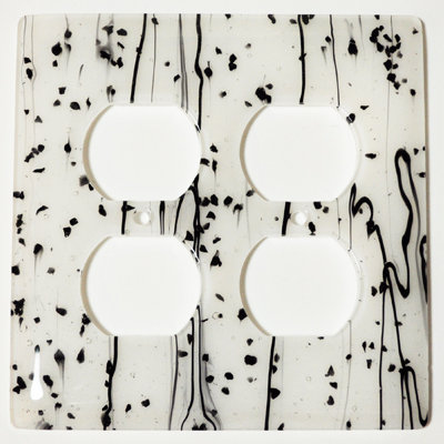 Mardi Gras No Subject 2 - Gang Duplex Outlet Wall Plate
