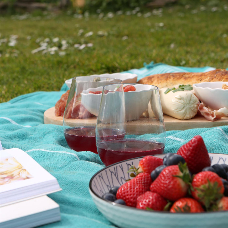Argon Tableware Reusable Plastic Wine Glasses